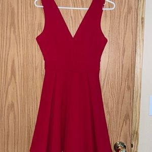 Red Evening Dress